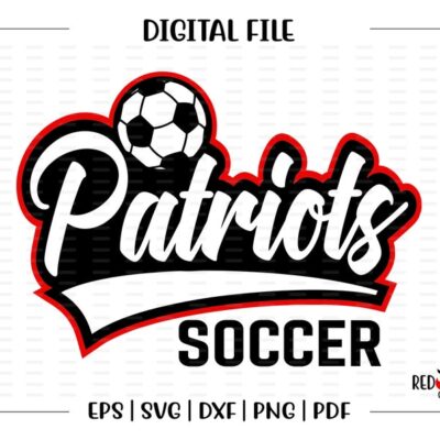 4364 Patriot Soccer svg Soccer svg Patriot Patriots Soccer svg dxf eps png pdf sublimation cut file htv vector clipart design