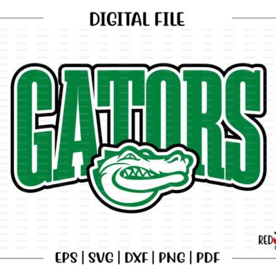 4397 Gator svg Gators svg Gator Gators clipart Mascot Chevron htv svg dxf eps png pdf sublimation cut file htv vector digital