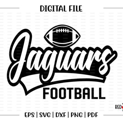 4419 Football svg Jaguar Football svg Jaguar jaguars Football svg dxf eps png pdf sublimation clipart design htv cut file