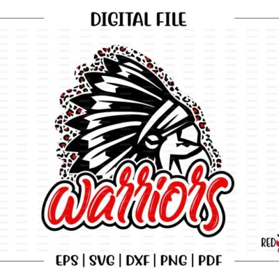 4507 Warrior svg Warriors svg Warrior Warriors Clipart svg dxf eps png pdf sublimation cut file htv vector digital