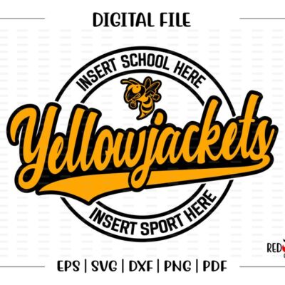 4520 Jackets svg Yellowjackets svg Jacket Jackets yellowjackets svg dxf eps png pdf sublimation cut file htv vector digital