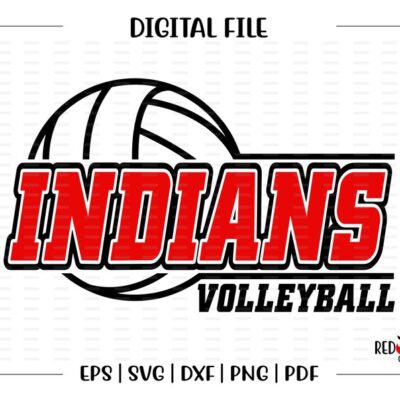 4521 Volleyball svg Indian Volleyball svg Indian Indians Volleyball svg dxf eps png pdf sublimation cut file htv vector digital