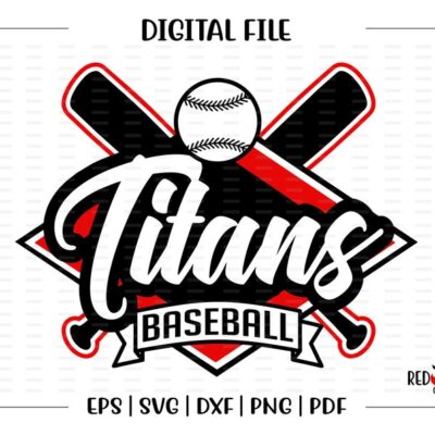 4548 Baseball svg Titan Baseball svg Titan Titans Baseball svg dxf eps png pdf sublimation cut file htv vector digital clipart