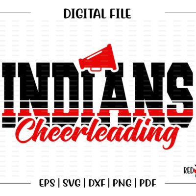 4554 Cheer svg Indian Cheer Indian Indians Cheer Cheerleader Cheerleading svg dxf eps png pdf sublimation cut file