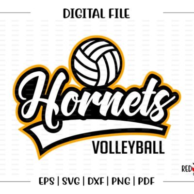 4580 Volleyball svg Hornet Volleyball svg Hornet Hornets Volleyball svg dxf eps png pdf sublimation cut file htv vector digital