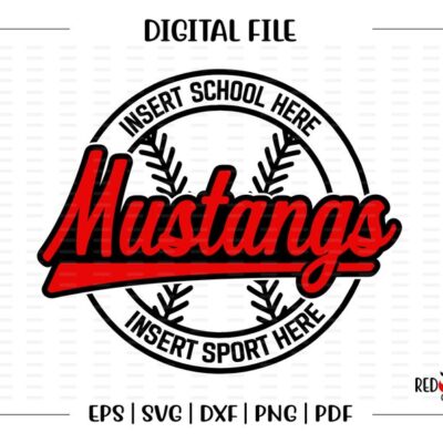 4581 Mustang Baseball svg Baseball svg Mustang Softball svg Softball svg Baseball Softball svg dxf eps png pdf sublimation cut file