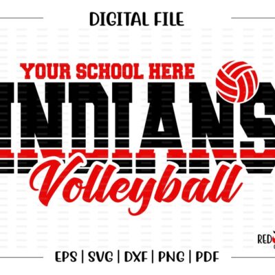 4587 Volleyball svg Indian Volleyball svg Indian Indians Volleyball svg dxf eps png pdf sublimation cut file htv vector digital