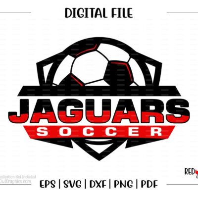 4592 Soccer svg Jaguar Soccer svg Jaguar Jaguars Soccer svg dxf eps png pdf sublimation cut file htv vector design clipart