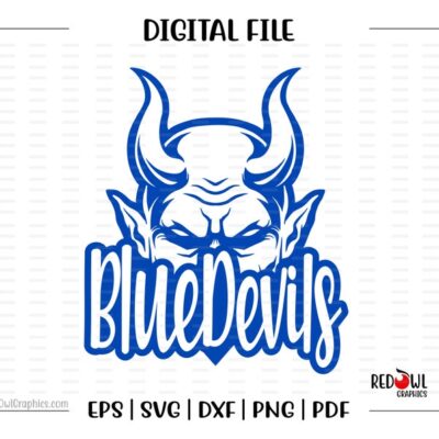 4604 Blue Devil svg Devils svg Blue Devil Blue Devils Devil svg dxf eps png pdf sublimation cut file htv vector digital