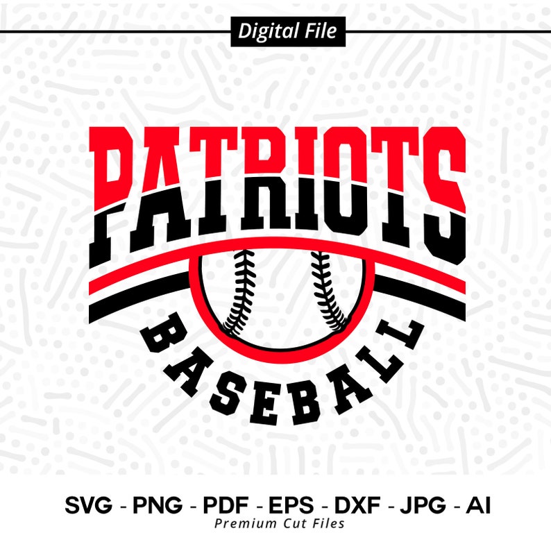 461 Baseball SVG PNG Patriots Baseball svg Patriot Baseball Patriot Baseball Shirt svg Cricut svg Sublimation png Baseball Clipart svg