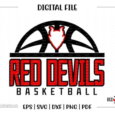 4688 Basketball svg Red Devil Basketball Red Devil svg Devil Basketball svg dxf eps png pdf sublimation cut file htv mom dad coach