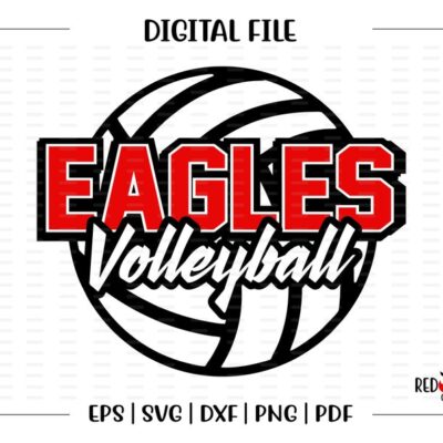 4715 Eagle Volleyball svg Volleyball svg Eagle Eagles Volleyball svg dxf eps png pdf sublimation cut file htv vector digital clipart