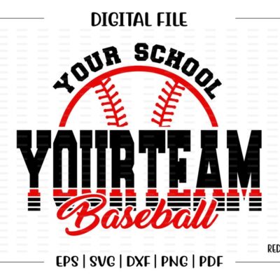 4731 Custom Personalized Baseball svg Baseball Softball Team Mascot svg dxf eps png pdf sublimation