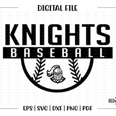 4763 Baseball svg Knight Baseball svg Knight Knights Baseball svg dxf eps png pdf sublimation cut file htv vector digital clipart design