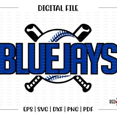 4788 Baseball svg Bluejay Baseball svg Bluejay Bluejays Baseball svg dxf eps png pdf sublimation cut file htv vector digital clipart