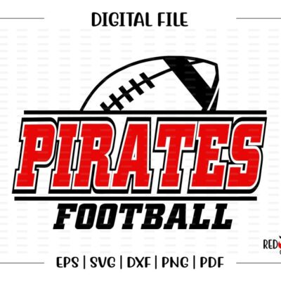 4835 Football svg Pirate Football svg Pirate Pirates Football svg dxf eps png pdf sublimation image design clipart