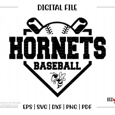 4846 Baseball svg Hornet Baseball svg Hornet Hornets Baseball svg dxf eps png pdf sublimation cut file htv clipart digital