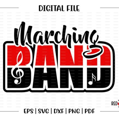 4855 Band svg Marching Band svg Marching Band School svg dxf eps png pdf sublimation cut file htv vector digital