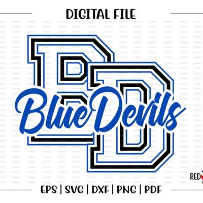 4870 Blue Devil svg Devils svg Blue Devil Blue Devils Devil svg dxf eps png pdf sublimation cut file htv vector digital