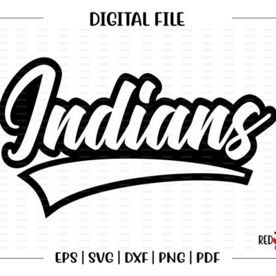 4888 Indian svg Indians svg Indian Indians clipart Mascot School svg dxf eps png pdf sublimation cut file htv vector digital