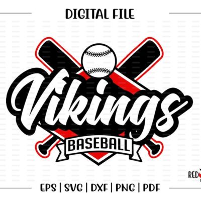 4925 Baseball svg Viking Baseball svg Baseball Viking Vikings shirt design svg dxf eps png pdf sublimation cut file htv