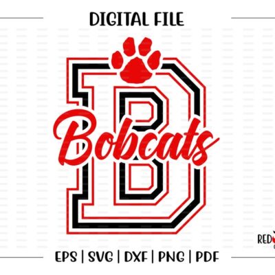 4932 Bobcat svg Bobcats svg Bobcat Bobcats Mascot School Team htv dtf svg dxf eps png pdf sublimation cut file htv vector digital