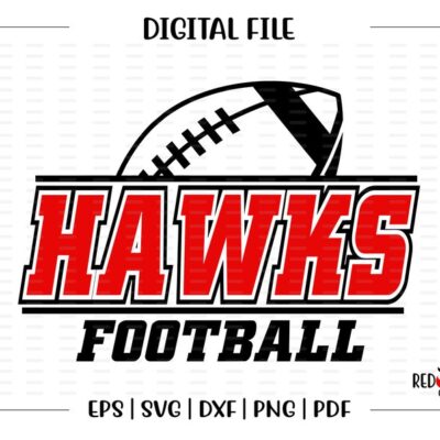 4969 Football svg Hawk Football Hawk Hawks Football svg dxf eps png pdf sublimation cut file htv vector digital htv