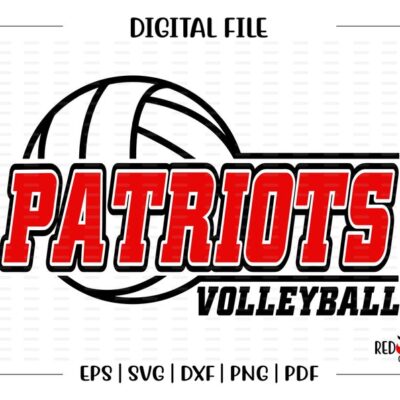 4983 Volleyball svg Patriot Patriots Volleyball svg dxf eps png pdf sublimation cut file htv clipart design image vector