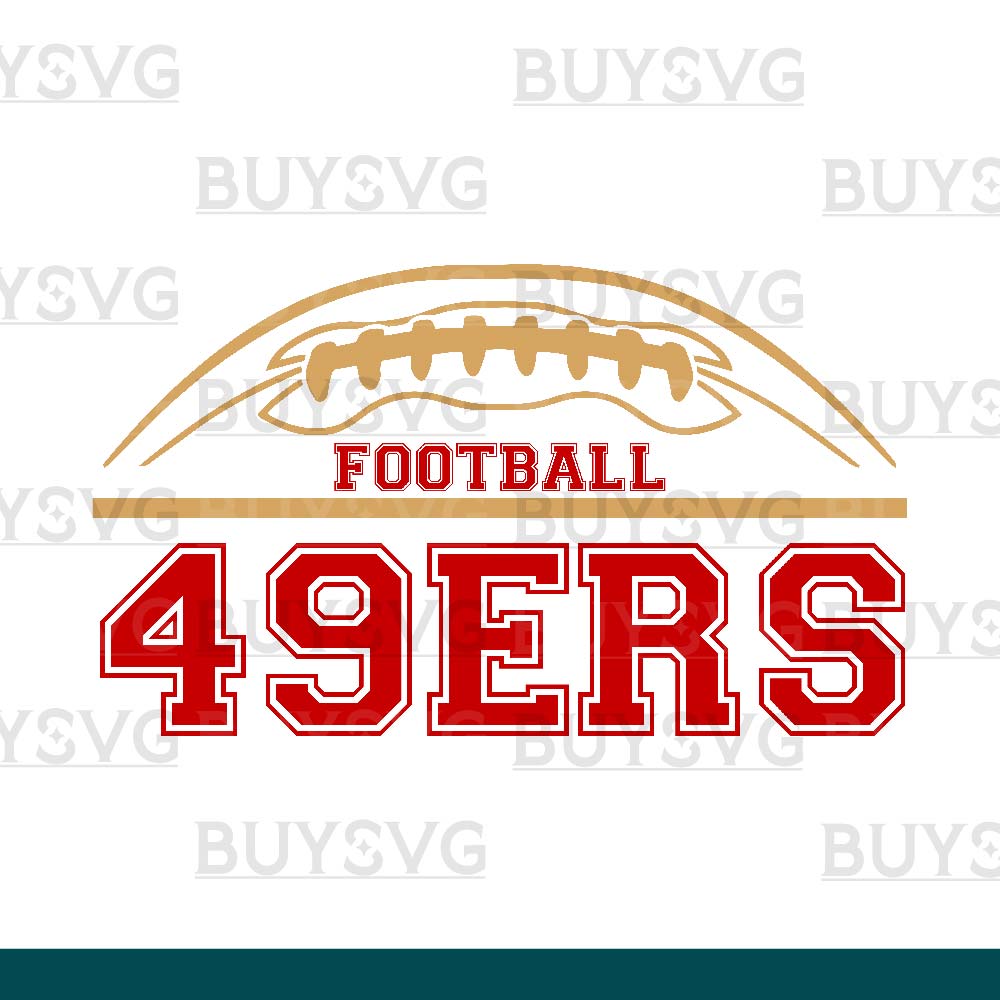 49ers SVG PNG Digital file Download FOOTBALL TOP