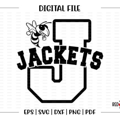 5011 Jackets svg Yellowjackets svg Jacket Jackets yellowjackets svg dxf eps png pdf sublimation cut file htv vector digital