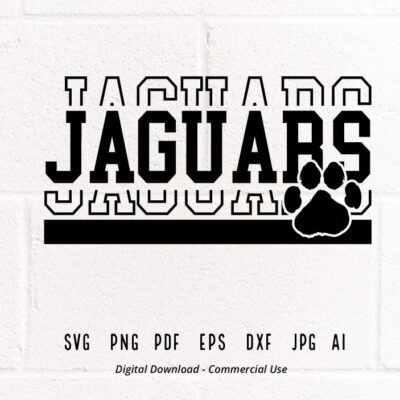 516 Jaguars SVG PNG Jaguars Paw svg Jaguars Mascot svg Jaguars Cheer svg Jaguars Vibes svg School Spirit svg Jaguars Sport Jaguars Love