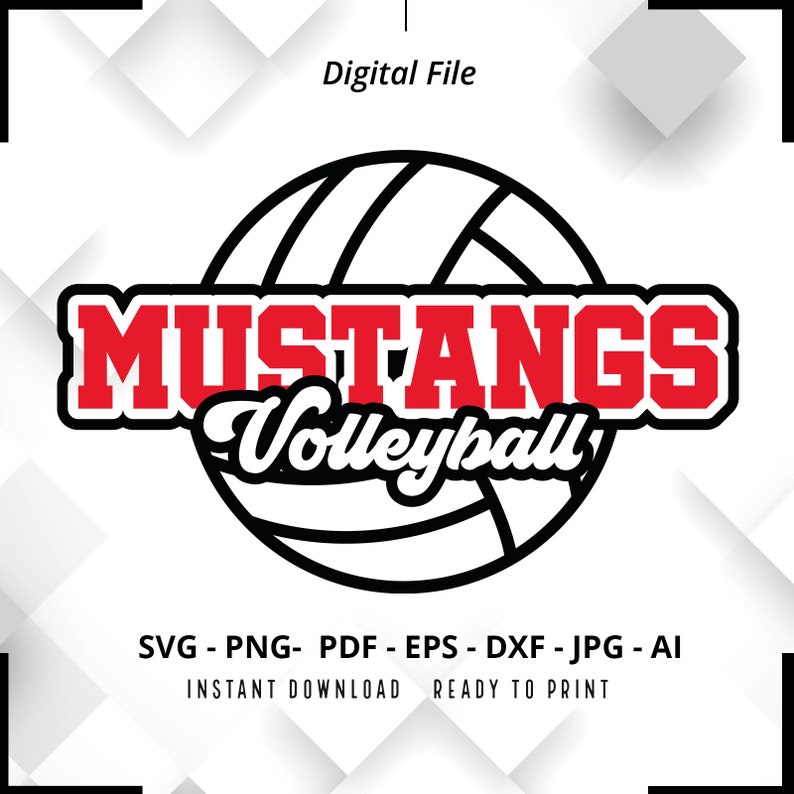 522 Mustangs Volleyball SVG PNG Mustangs svg Mustangs Cheer svg Volleyball svg Mustangs Mom svg Mustangs Shirt svg Mustangs Pride Cricut