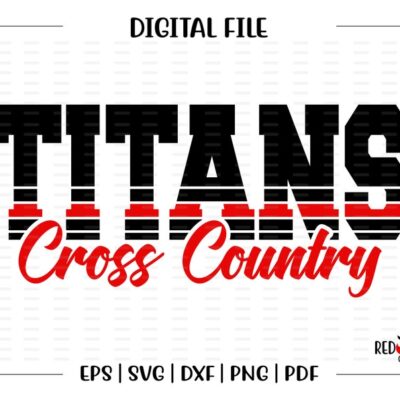 5330 Cross Country svg Titan Titans Cross Country XC CC svg dxf eps png pdf sublimation cut file htv vector digital clipart