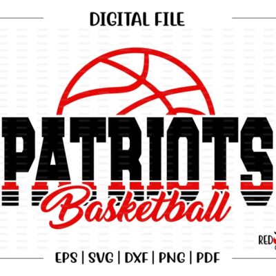 5333 Patriot Basketball svg Basketball svg Patriot Patriots Basketball svg dxf eps png pdf sublimation cut file htv vector digital