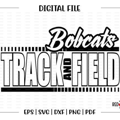 5352 Track svg Bobcat Track svg Bobcat Bobcats Track svg dxf eps png pdf sublimation cut file htv vector digital