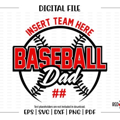 5372 Baseball Dad svg Baseball svg Baseball Dad Baseball Dad clipart vector Mascot svg dxf eps png pdf sublimation cut file htv