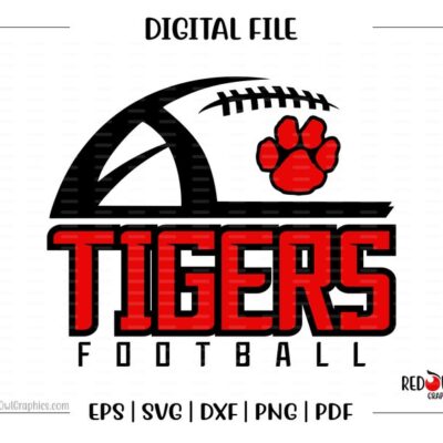 5399 Football svg Tiger Football svg Tiger Tigers Football Tiger svg svg dxf eps png pdf sublimation cut file htv vector digital