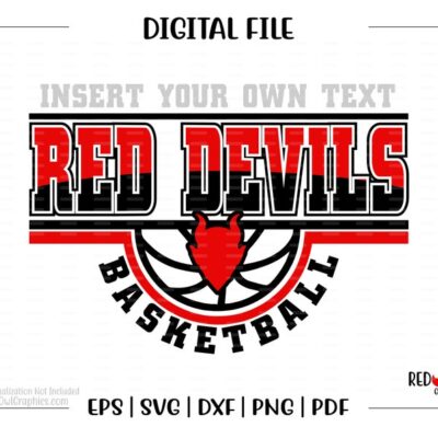 5410 Basketball svg Red Devil Basketball Red Devil svg Devil Basketball svg dxf eps png pdf sublimation cut file htv mom dad coach