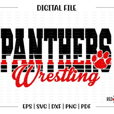 5413 Wrestling svg Panther Wrestling svg Panther Panthers Wrestling Mom svg dxf eps png pdf sublimation cut file htv