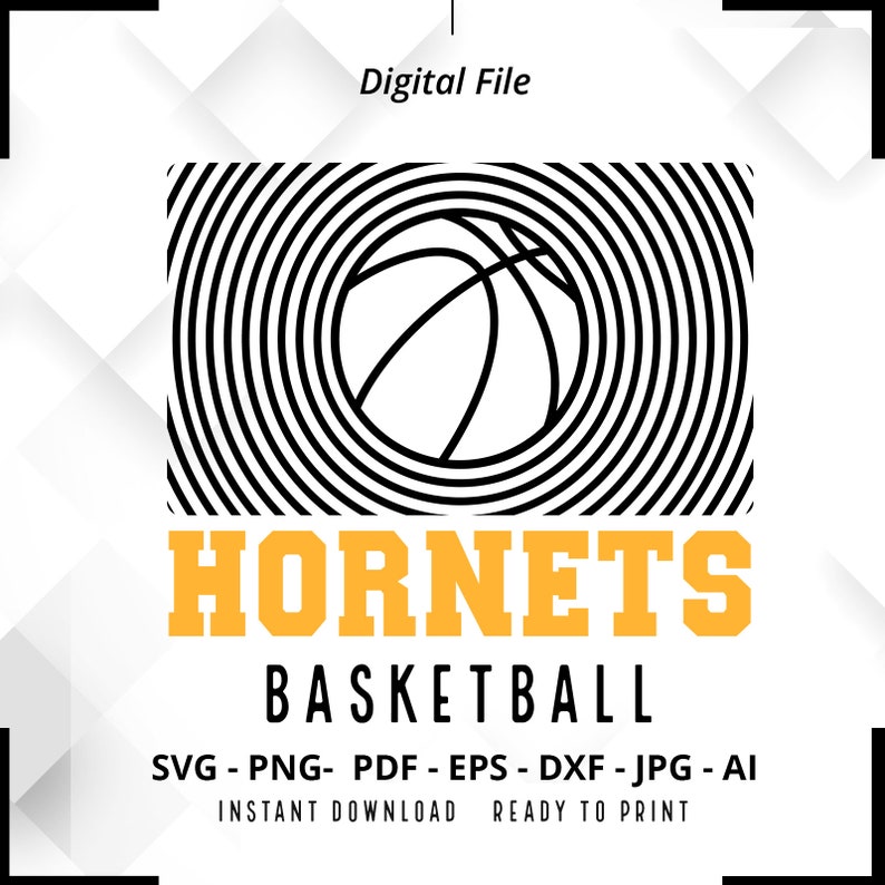 544 Hornets Basketball SVG PNG Hornets svg Basketball Shirt svg Hornets Cheer svg Hornets png Hornets Mom svg Hornets Pride svg Cricut