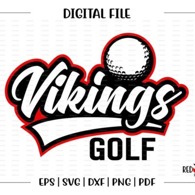 5453 Golf svg Viking Golf Viking Vikings Golf svg dxf eps png pdf sublimation cut file htv vector digital htv