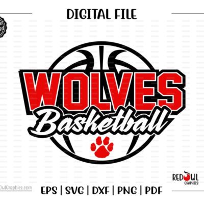 5481 Basketball svg Wolves Basketball Wolves Wolf Basketball svg dxf eps png pdf sublimation cut file htv vector digital