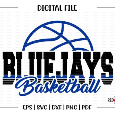 5489 Basketball svg Bluejay Basketball svg Bluejay Bluejays Basketball svg dxf eps png pdf sublimation cut file htv clipart digital