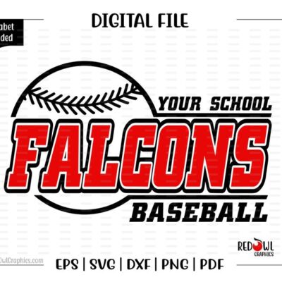 5534 Baseball svg Falcon Baseball svg Falcon Falcons Baseball svg dxf eps png pdf sublimation cut file htv vector digital