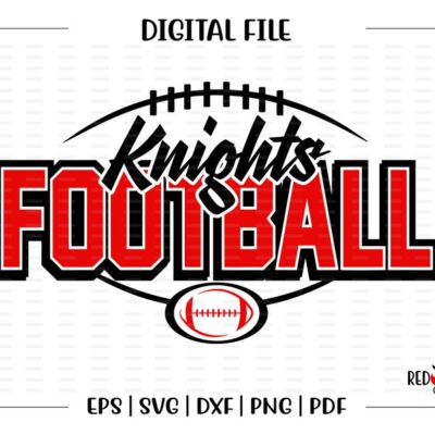 5552 Football svg Knight Football Knight Knights Football svg dxf eps png pdf sublimation cut file htv vector digital htv