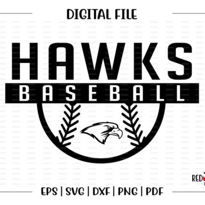 5556 Baseball svg Hawk Baseball svg Hawk Hawks Baseball svg dxf eps png pdf sublimation cut file htv vector digital clipart design