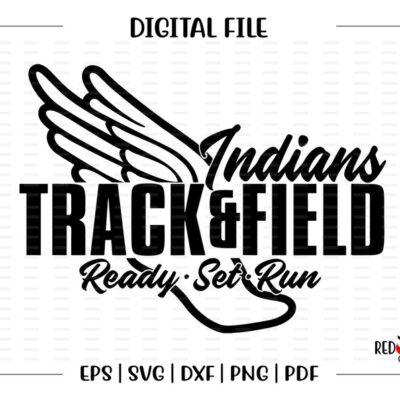 5586 Track svg Indian Track svg Indian Indians Track Field svg dxf eps png pdf sublimation cut file htv