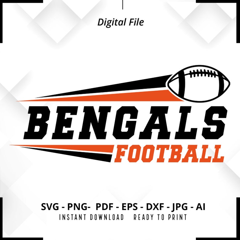 56 Bengals Football SVG PNG Bengals svg Bengals Shirt svg Bengals png Football Shirt svg Football Mom svg Football svg Cut File Cricut