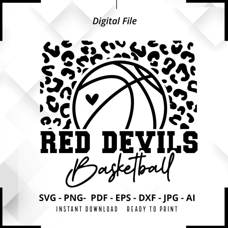 560 Red Devils Basketball SVG PNG Red Devils svg Red Devils Mascot svg Red Devils Mom svg Red Devils Shirt svg Red Devils Cheer svg Cricut