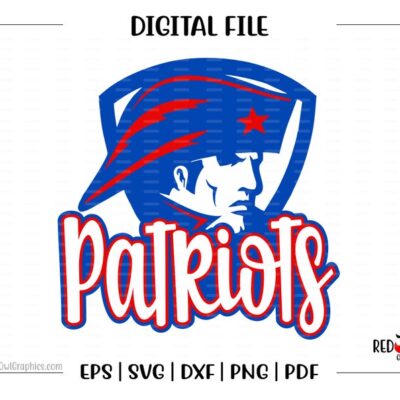 5664 Patriot svg Patriots svg Patriot Patriots Mascot clipart svg dxf eps png pdf sublimation cut file htv vector digital